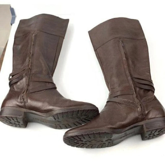 Lauren Ralph Lauren boots Sonya 7 leather western - Picture 5 of 8